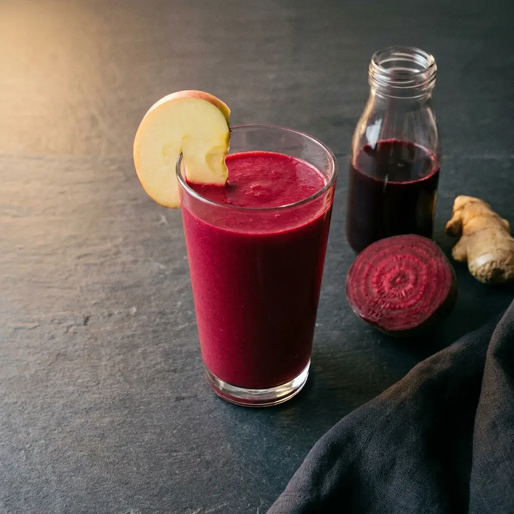 Beetroot, Ginger & Apple Pre-Run Smoothie