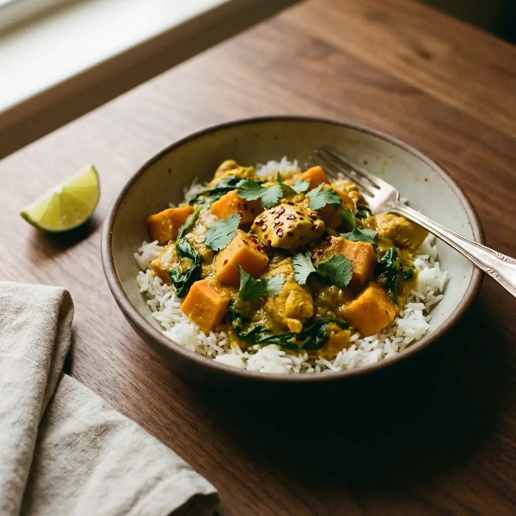 Coconut Curry with Rice