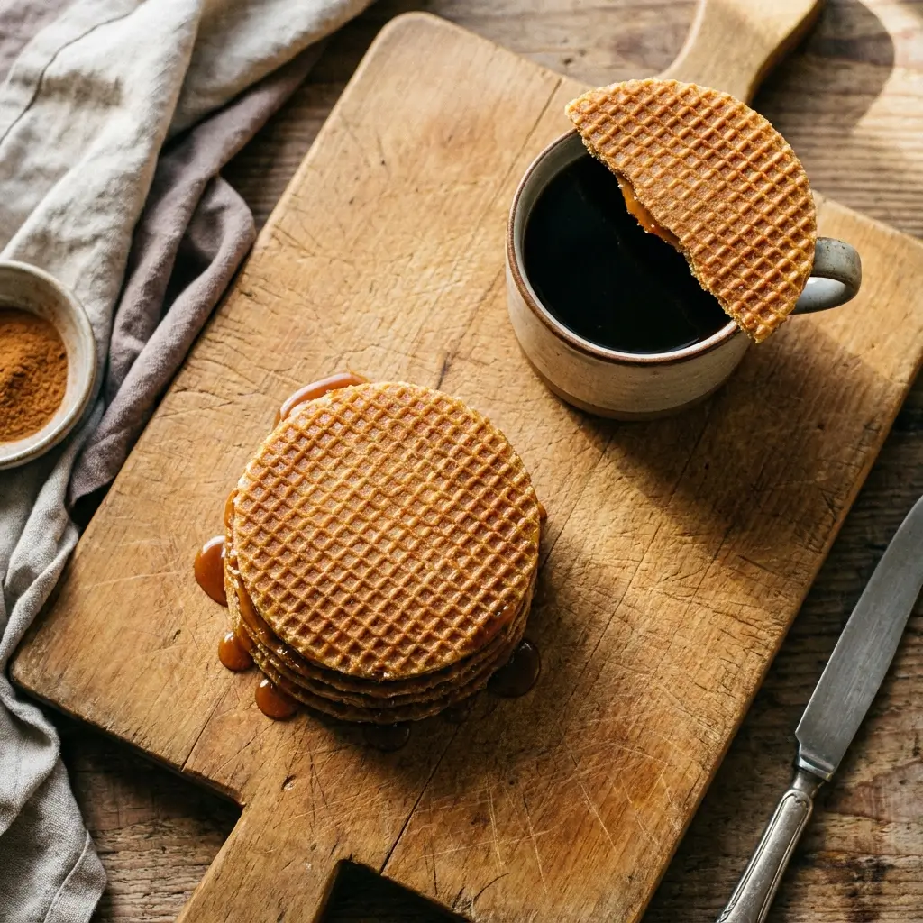 Homemade Stroopwafels