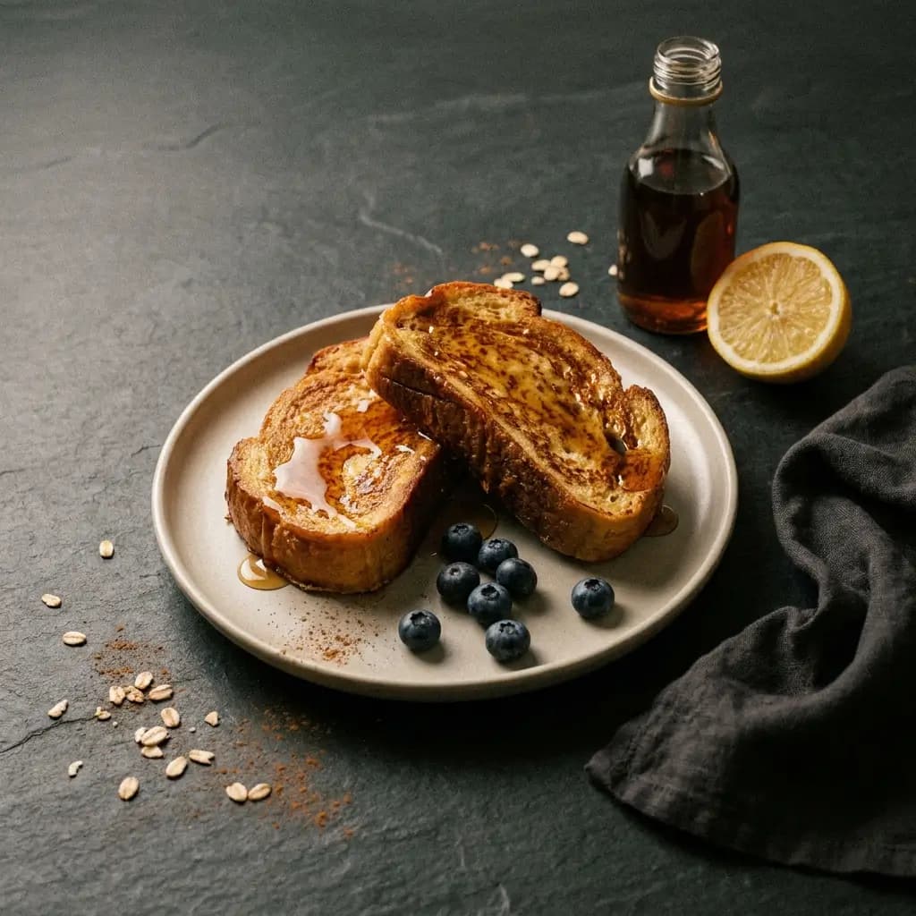 Pain Doré with Maple Syrup