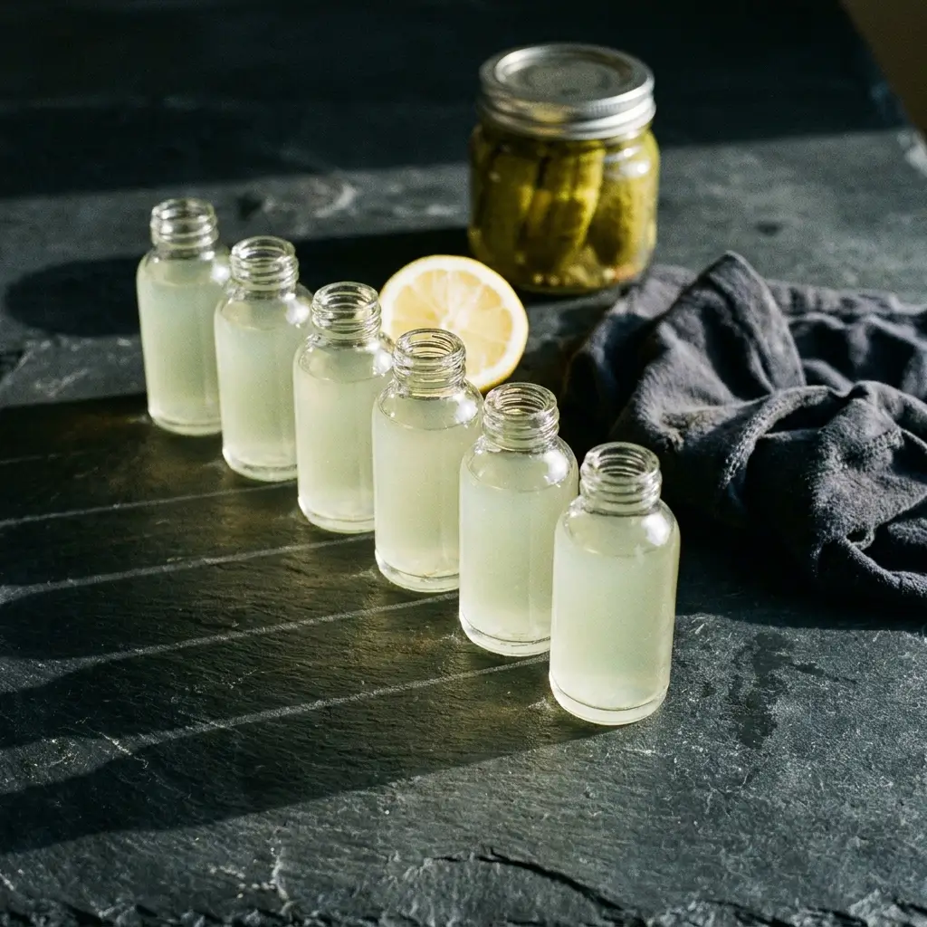 Pickle Brine Cramp Shot