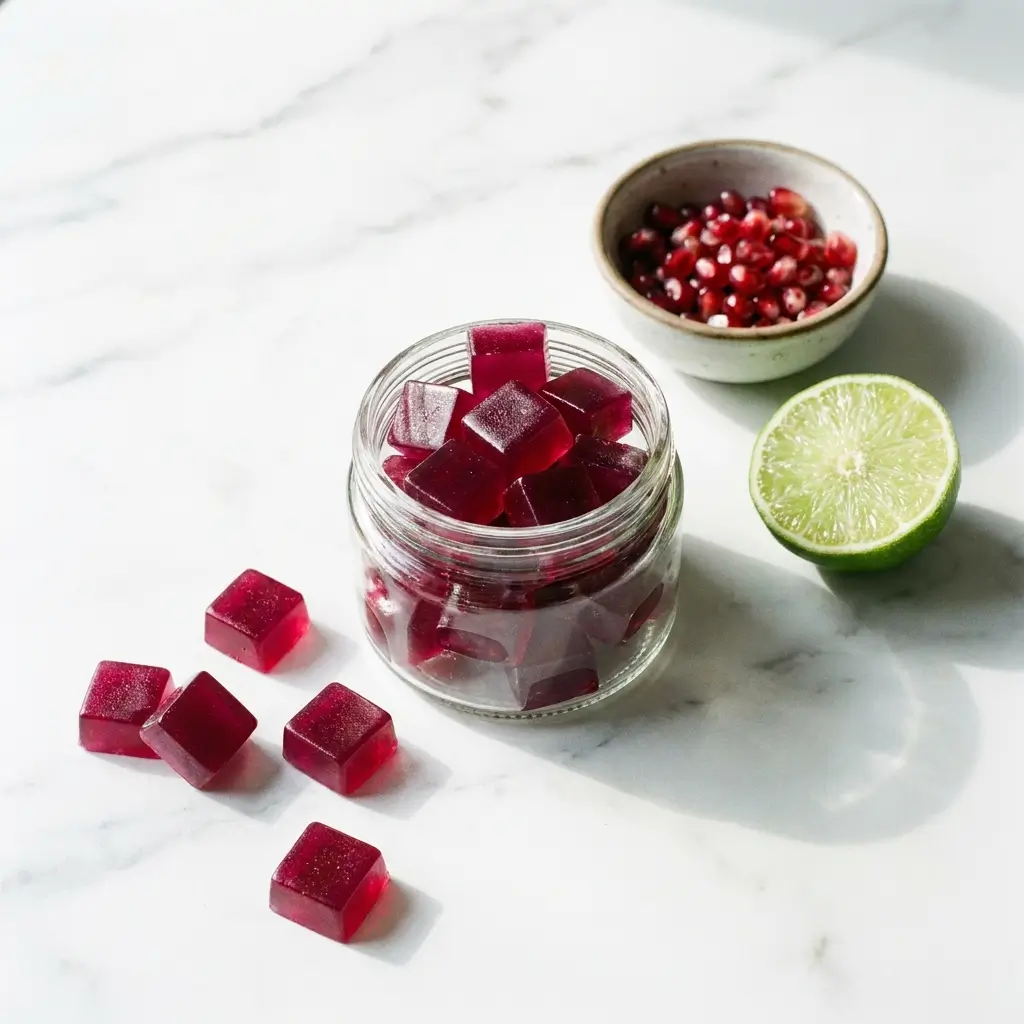 Pomegranate Lime Energy Gummies