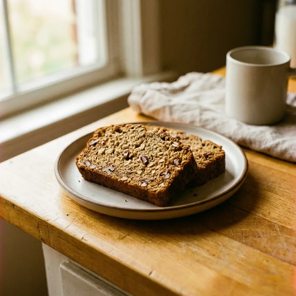 Ginger Pecan Banana Bread
