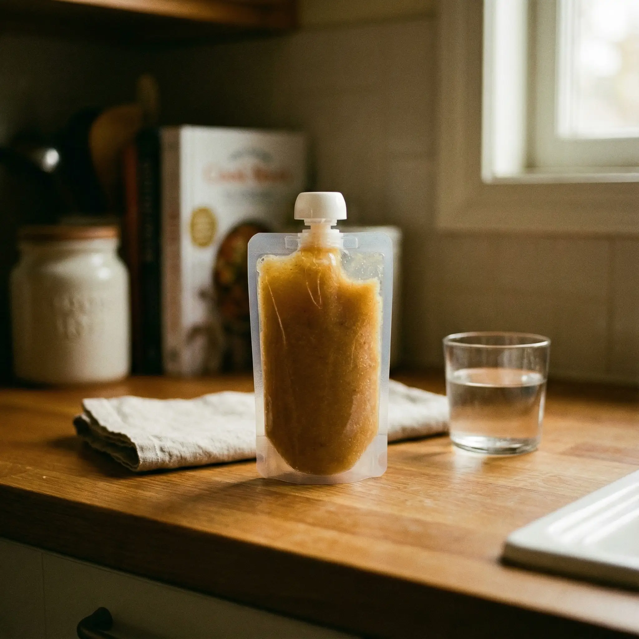 Homemade Honey & Banana Energy Gel